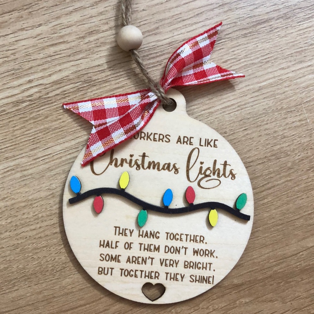 Wooden ornaments